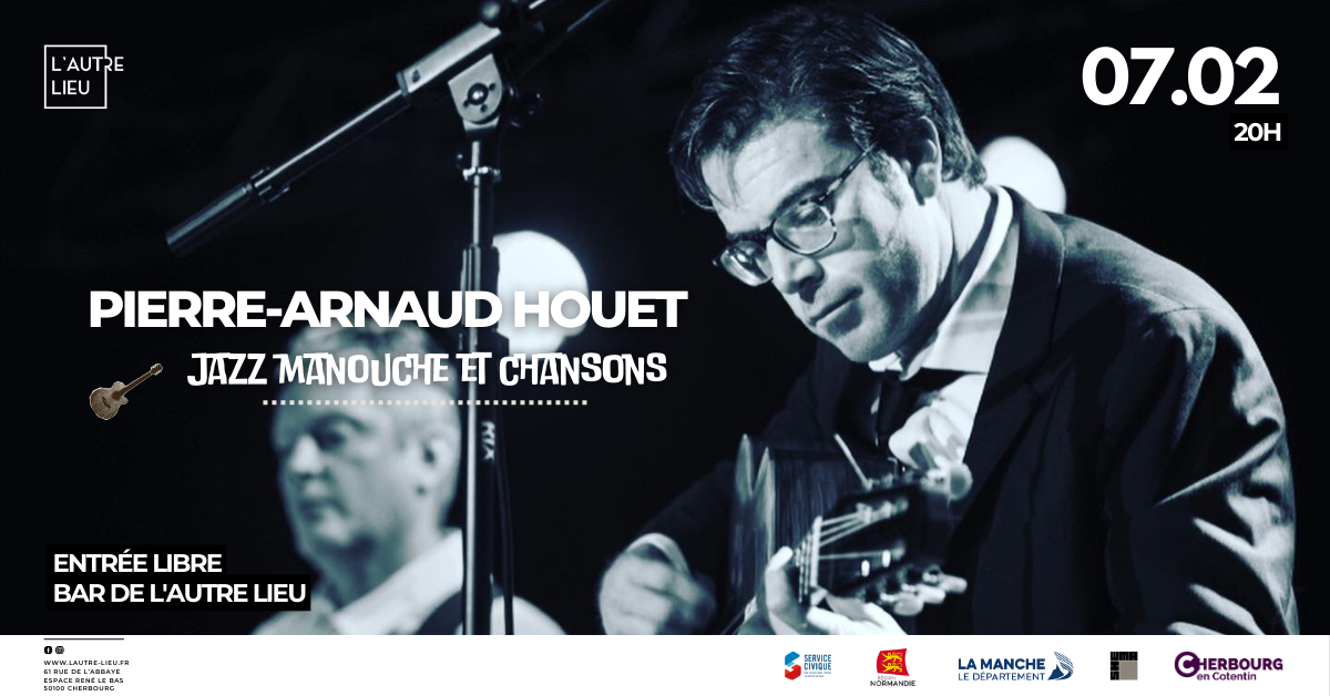 Le vendredi 7 février prochain venez assister à un concert de jazz manouche et de chansons françaises interprété par Pierre-Arnaud Houet du groupe Pierre-Arnaud & friends. L'ancien membre du Spad Trio sera muni d’un looper et jouera un bon nombre de morceaux avec (de quoi vous faire croire qu’il y a 2 guitaristes sur scène). On me dit à l’oreillette que le guitariste vous prépare quelques morceaux surprises… Alors, amis passionnés de musique, de Django Reinhardt et des Gypsy Kings, on a trouvé LA soirée qu’il vous faut !